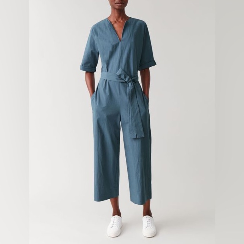 Elegant Blue Jumpsuit